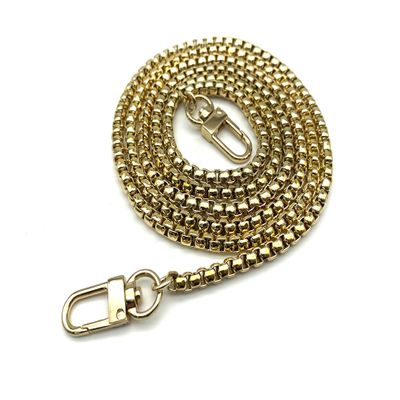 3dancraftit Custom Personalized Bag Purse Crossbody Shoulder Box Chain Strap Handles Replacement Extender 63 Inches / 160cm Gold T105A-160
