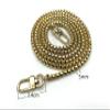 3dancraftit Custom Personalized Bag Purse Crossbody Shoulder Box Chain Strap Handles Replacement Extender 63 Inches / 160cm Gold T105A-160 view 2