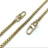 3dancraftit Custom Personalized Bag Purse Crossbody Shoulder Box Chain Strap Handles Replacement Extender 63 Inches / 160cm Gold T105A-160 view 4