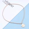 Allereyae Boho Coin Medallion Necklace Gold Head Coin Pendant Necklace Retro Disc Choker Necklace Vintage Portrait Coin Necklaces Twist Chain Necklace Jewelry for Women view 3