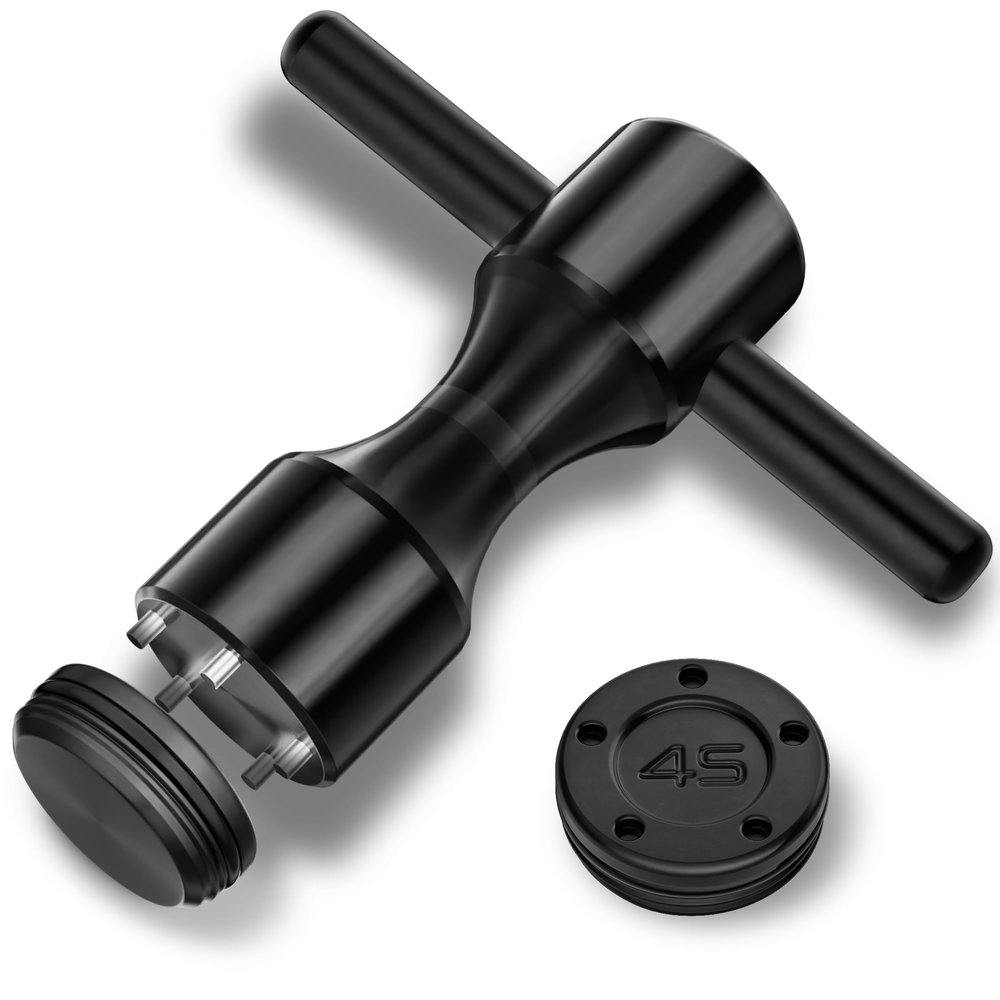Gofotu Golf Head Weight 1 set 2pcs. 5g/10g/15g/20g/25g/30g/35g/40g Golf Custom Weights+Black Wrench Compatible with Titleist Scotty Cameron Putters Newport Choice weight choice weight (45g)