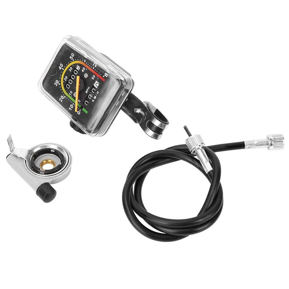 Bike Speedometer Bicycle Odometer Cycling Computer, Mountain Bike Mechanical Odometer Bike Computer Mountain Bicycle Code Table Bike Mechanical Code Table