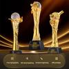 Award Trophies Award Trophies Personalized Creative Sports Series Resin Trophy, Football Competition Winning Statue, Gilt Plating Awards Cup with Crystal Ball, Free Engraving view 2