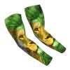 AYUNIX Arm Sleeves for Men Women Jamaican Flag Lion UV Sun Protection Cooling Arm Sleeves Arm Cover Sleeves for Outdoor Protective Sports Running Golf Cycling Driving Fishing view 1