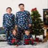 SUNNYBUY Matching Family Christmas Pajamas Set Holiday Jammies Xmas PJS for Women Men Couple and Teens, Christmas Lights, 12T-160 view 3