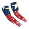 AYUNIX Arm Sleeves for Men Women Distressed Texas Flag UV Sun Protection Sports Arm Sleeves Athletic Sleeves for Outdoor Protective Sports Running Golf Cycling Driving Fishing view 1