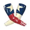 AYUNIX Arm Sleeves for Men Women Distressed Texas Flag UV Sun Protection Sports Arm Sleeves Athletic Sleeves for Outdoor Protective Sports Running Golf Cycling Driving Fishing view 2