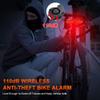 [Upgraded Remote]ONVIAN Smart Bike Tail Light with Turn Signals, Bike Alarm with Wireless Control Remote, USB Rechargeable Rear Bike Light, IP65 Waterproof Auto ON/Off Bicycle Lights for Night Riding view 3