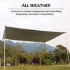 XIANGBINXUAN Tent Tarps Camping Waterproof and Lightweight Tent Tarp, Premium UV Protection Lightweight Waterproof Camping Shelter Compact and Lightweight for Travel Camping (Blue 2X Large) view 4