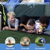 XIANGBINXUAN Camping Tent Tarp Hammock Shelter, Premium Lightweight Ripstop UV Protection Tent Tarp Waterproof with Complete Accessories for Yard Outdoor Beach (Sky Blue X Large) view 2