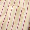 JEATHA Baby and Toddler Boys Striped Short Sleeve Button Down Shirt for Summer Casual Daily Wear Yellow 9-12 Months view 4