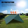 XIANGBINXUAN Camping Tent Tarp Hammock Shelter, Premium Lightweight Ripstop UV Protection Tent Tarp Waterproof with Complete Accessories for Yard Outdoor Beach (Black Small) view 4