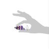 JACKALL Anchovy Dragon Tenya Head Replacement Hook, No. 50, Purple/Glow Stripe view 2