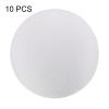 PATIKIL Golf Foam Balls, 10 Pack EVA Sponge 42mm Exercise Flight Swing Practice for Indoor Training, White view 3