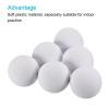 PATIKIL Golf Foam Balls, 10 Pack EVA Sponge 42mm Exercise Flight Swing Practice for Indoor Training, White view 4