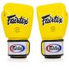 Fairtex BGV1BR Muay Thai Boxing Breathable Gloves for Men, Women, Kids | MMA Gloves, Kickboxing, Gym, Workout | Premium Quality, Light Weight & Shock Absorbent 10 oz Boxing Gloves-Yellow view 3