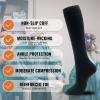 fenglaoda Compression Socks for Women Men 3 Pairs Graduated Compression Support Circulation Socks for Nurses view 3