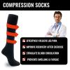 fenglaoda Compression Socks for Women Men 3 Pairs Graduated Compression Support Circulation Socks for Nurses view 4