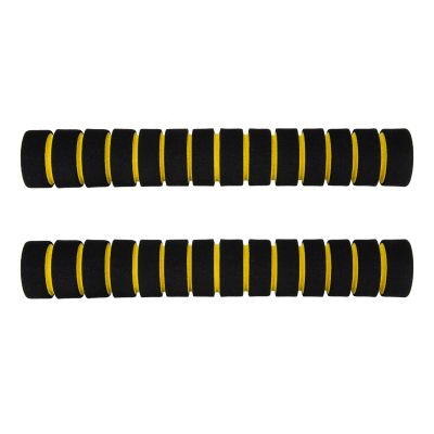 BESPORTBLE Canoe Paddle Grip Covers Yellow Comfort Fit Non-Slip Paddle Rod Sponge Wraps