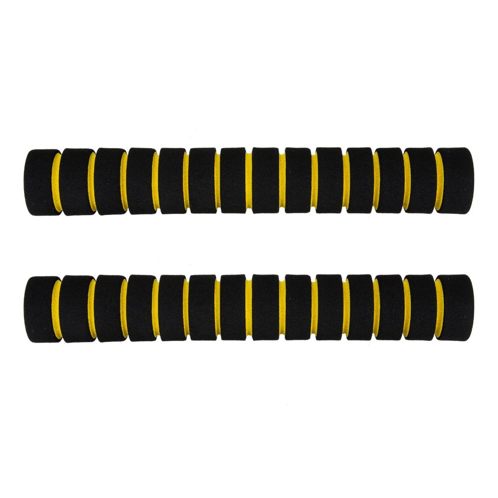 BESPORTBLE Canoe Paddle Grip Covers Yellow Comfort Fit Non-Slip Paddle Rod Sponge Wraps