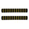 BESPORTBLE Canoe Paddle Grip Covers Yellow Comfort Fit Non-Slip Paddle Rod Sponge Wraps view 1