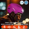 DKONI Bike Helmet with LED Lights Bicycle Helmets USB Rechargeable Front & Back LED Light Adult Cycling Helmet for Urban Commuter (Small, Pink) view 4
