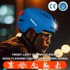 DKONI Smart Bike Helmet with USB Rechargeable Front & Back LED Light Adult Bicycle Helmets for Urban Commuter Cycling Scootering Skateboarding Skating(Large, Blue) view 4