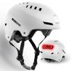 DKONI Bike Helmet with LED Lights Bicycle Helmets USB Rechargeable Front & Back LED Light Adult Cycling Helmet for Urban Commuter (Large, White) view 1