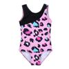 QinCiao Kids Girls Leotards Gymnastics Ballet Dance Active Wear Sleeveless Unitard Dancewear Pink 7-8 Years view 4