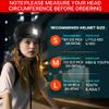 DKONI Bike Helmet with LED Lights Bicycle Helmets Commuter Cycling Helmet USB Rechargeable Front & Back LED Light Helmet for Adult Men Women(Small, Black) view 2