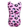 QinCiao Kids Girls Leotards Gymnastics Ballet Dance Active Wear Sleeveless Unitard Dancewear Pink 8-10 Years view 3