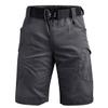 Kolongvangie Fishing Shorts Lightweight Cotton Blend Tactical Work Hiking Golf Breathable Short with Pockets Expandable Waist view 2