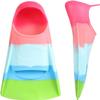 Gintenco Swim Fins, Kids Swim Training Fins for Lap Swimming, Travel Size Flippers with Mesh Bag, Silicone Swimming Fins for Kids Teens Adults Women Men view 1