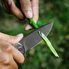 CIVIVI Folding Pocket Knife- Praxis Flipper Liner Lock Knife, 3.75" Black Stonewashed Blade, Reversible Clip for EDC Outdoor Use C803J view 4