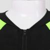 JEATHA Kids Girls Boys Rash Guard Short Sleeve Zipper Front One Piece Swimsuit Color Block Swimwear Black Yellow 1 16 view 4