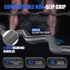 E.T.ENERGIC 47" Olympic EZ Curl Bar Black 500-lbs Capacity Steel Barbell Suitable for 2" Barbell Plates view 4