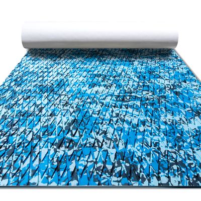 FOCEAN Boat Flooring EVA Foam Boat Decking Camo Marine Flooring Self-Adhesive Marine Mat for Motorboat RV Yacht Kayak, 94.5''x 23.6'', Ocean Camo