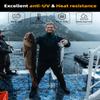 FOCEAN Boat Flooring EVA Foam Boat Decking Camo Marine Flooring Self-Adhesive Marine Mat for Motorboat RV Yacht Kayak, 94.5''x 23.6'', Ocean Camo view 4