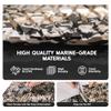 FOCEAN Boat Flooring EVA Foam Boat Decking Camo Marine Flooring Self-Adhesive Marine Mat for Motorboat RV Yacht Kayak, 94.5''x 23.6'', Desert Camo view 2