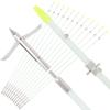 ZSHJGJR 34" Bowfishing Arrows Solid Fiberglass Shaft with Removable Broadheads for Compound & Recurve Bows& Long Bows Fishing Arrow Archery and Hunting 3/6Pack (6, Long Tip) view 1