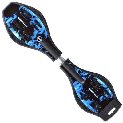 XUDREZ Caster Board Skateboard, Compact and Lightweight Caster Board Deluxe Junior Caster Board in Amazing 8 Color with Illuminating Wheels and 360 Degree Casters for More Excitement and Fun (C)
