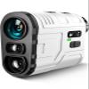 1200Yards Range Finder Golf with Slope, 7X Magnification Range Finder, Lightweight Portable Rechargeable Rangefinder, Flag Lock Vibration, Switch for Legal, Range Finders for Hunt/Golf Accessory view 1