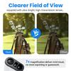 1200Yards Range Finder Golf with Slope, 7X Magnification Range Finder, Lightweight Portable Rechargeable Rangefinder, Flag Lock Vibration, Switch for Legal, Range Finders for Hunt/Golf Accessory view 4