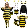 Janmercy Bee Costume Kit Halloween Cosplay Adults Women Bee Costume Accessories Halloween Cosplay Party(Medium) view 1