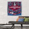 Trends International NHL Colorado Avalanche - 2022 Commemorative Stanley Cup Champions Wall Poster, 22.375" x 34", Silver Framed Version view 2