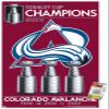 NHL Colorado Avalanche - 2022 Stanley Cup Team Logo Wall Poster with Pushpins view 1
