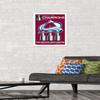 Trends International NHL Colorado Avalanche - 2022 Commemorative Stanley Cup Team Logo Wall Poster, 14.725" x 22.375", White Framed Version view 2