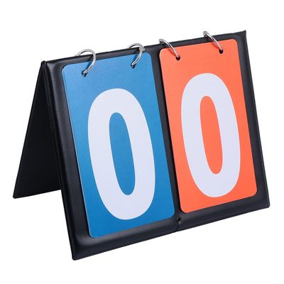 Gatuida Basketball Score Flipper Double-Sided Scoreboard for Two-Position Design for Sports Events Like Basketball Volleyball