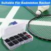 1 Box Badminton Grommets, Tennis Stringing Machines & Tools, Universal Badminton Racket Grommets Nylon Racquet Eyelets Bucket String Protector Stringing Tools for Tennis Pickball Squash view 2