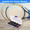 1 Box Badminton Grommets, Tennis Stringing Machines & Tools, Universal Badminton Racket Grommets Nylon Racquet Eyelets Bucket String Protector Stringing Tools for Tennis Pickball Squash view 3